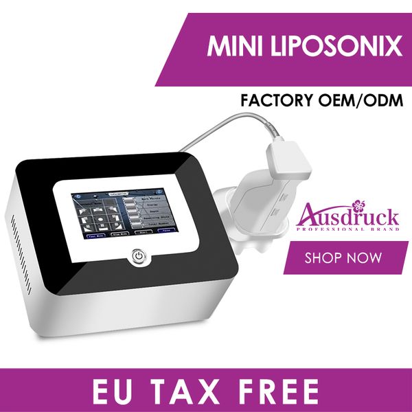 

portable body slimming liposonixed hifu salon equipment machine