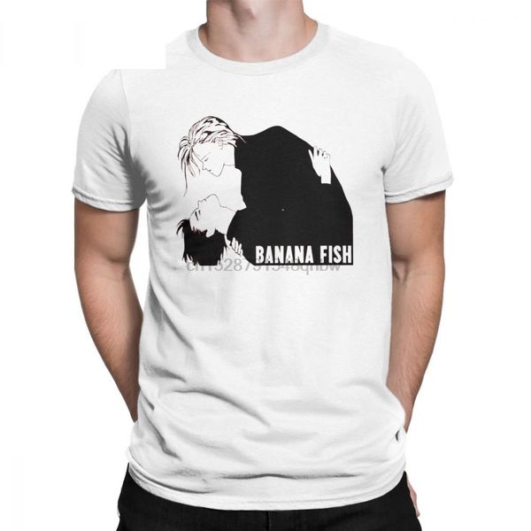 

banana fish t shirt men t shirt casual pure cotton short sleeves tee shirt t-shirts normal clothes