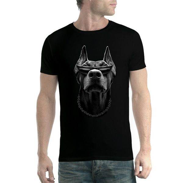 

doberman face animals men t - shirt s - 6xl custom screen printed tee shirt