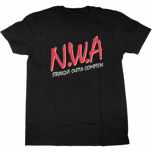 

nwa t shirt - straight outta compton big logo 100 classic rap hip hop classic custom design tee shirt
