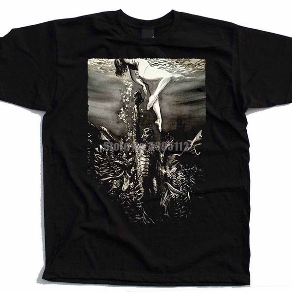 

creature from the black lagoon movie poster man's gym t-shirt clothes tshirt clothing t-shirt corgi tshirts gothic style qdwhyi