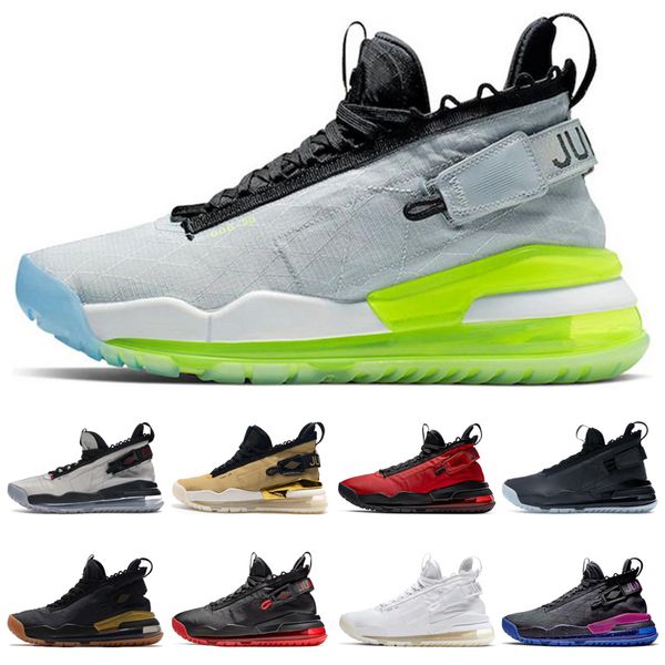 

new trainers proto jumpman mens basketball shoes gym red black gum bred neon gradient pure platinum johnny kilroy fashion sports sneakers