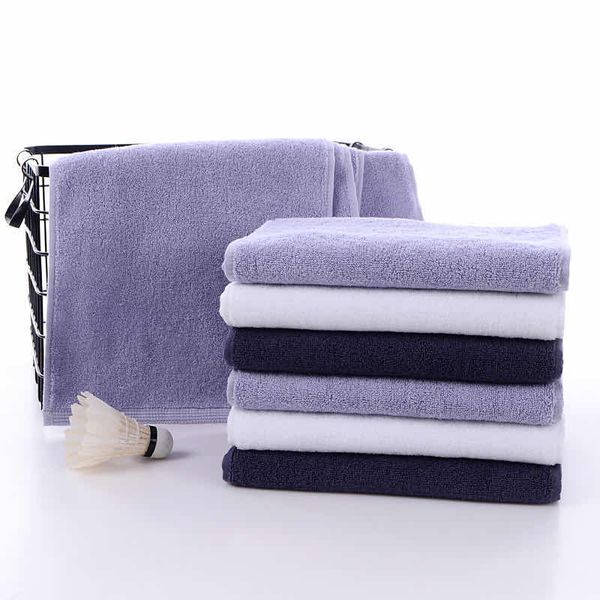

25x100cm pure cotton sports towel gym outdoor sports towel