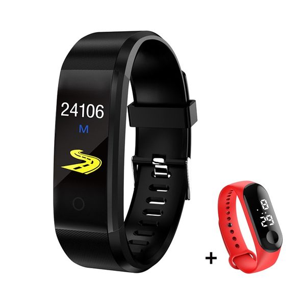 

activity fitness tracker smartband wristband sport health bracelet heart rate blood pressure smart band