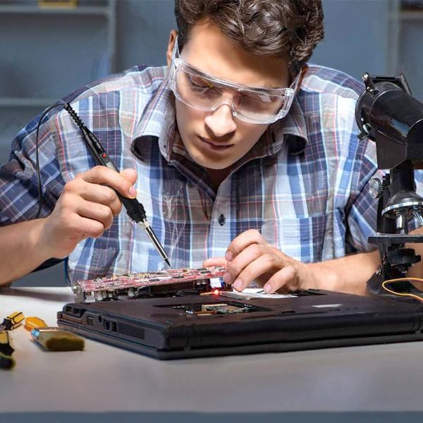 

80w soldering iron lcd digital electric welding tools constant temperature black/red tn88