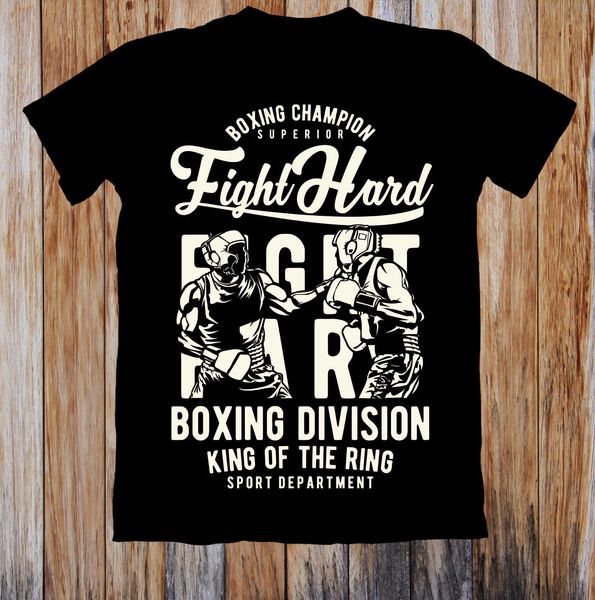 

2019 t shirt men tshirt punk fight hard urban kpop tee shirts