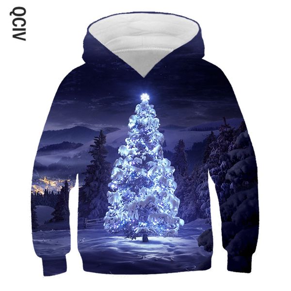 

christmas autumn winter boys brand clothes children hoodies & sweatshirts boy polyester print kids sweatshirts sweatshirt, Black