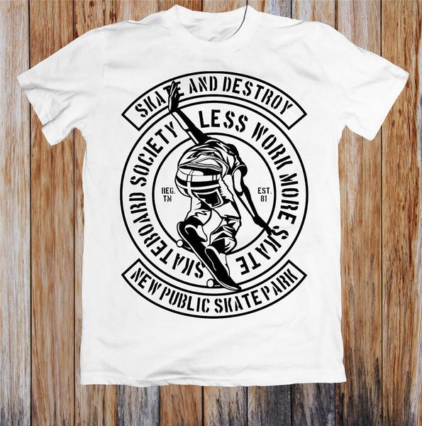 

skate and destroy t-shirt stylish custom tee shirt