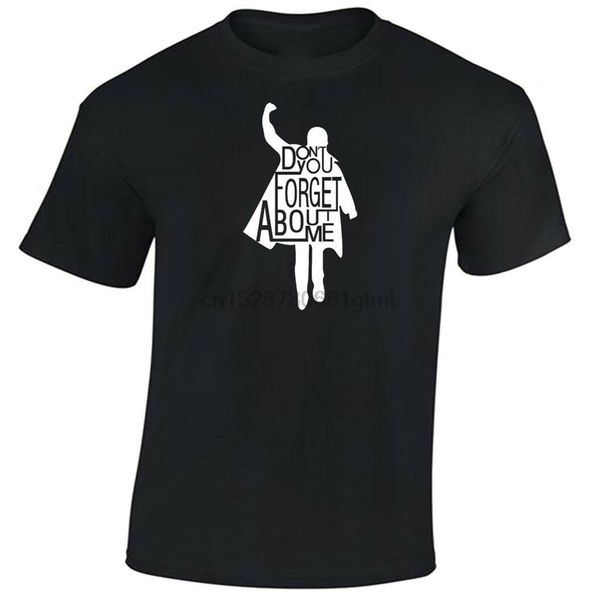 

the breakfast club simple minds dont you forget about me 80s movie t shirt fashion cool tee shirt