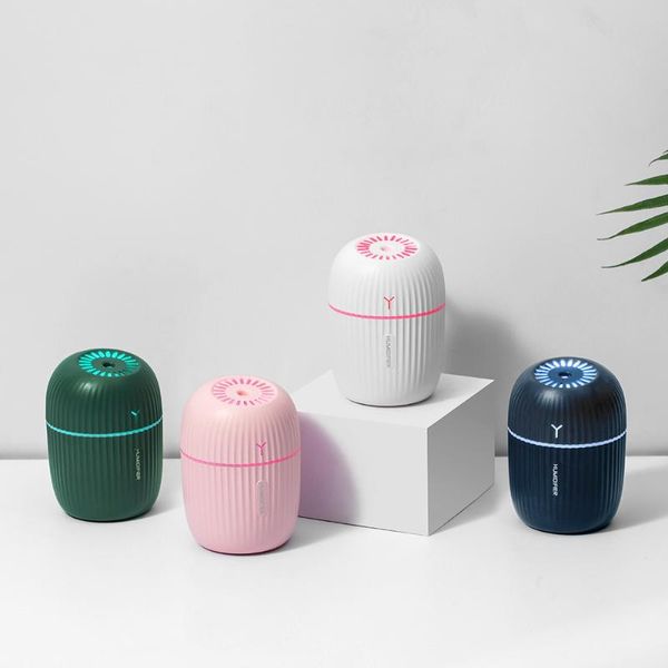 

200ml air humidifier cute usb aroma essential oil diffuser office car humidificador air purifier mist maker with colorful lights