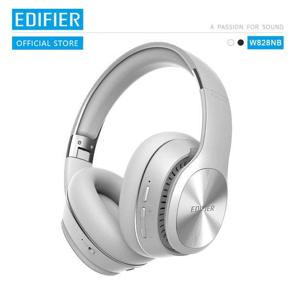 

edifier w828nb wireless headphone anc bluetooth earphone up to 25 hours of playback collapsible design