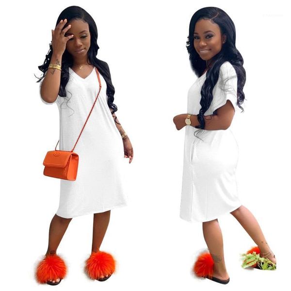 

dresses short sleeve night club dress candy color causal cool beach dress women v-neck mini, Black;gray