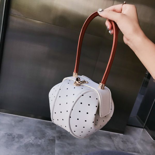 

handbag women lantern bag little fairy fashion dot hand bag women round handbag bags for 2020 ladies elegant ball