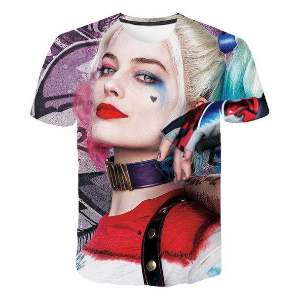 

colorful skull cosplay clown 3d print shirts funny funny kawaii men clothing
