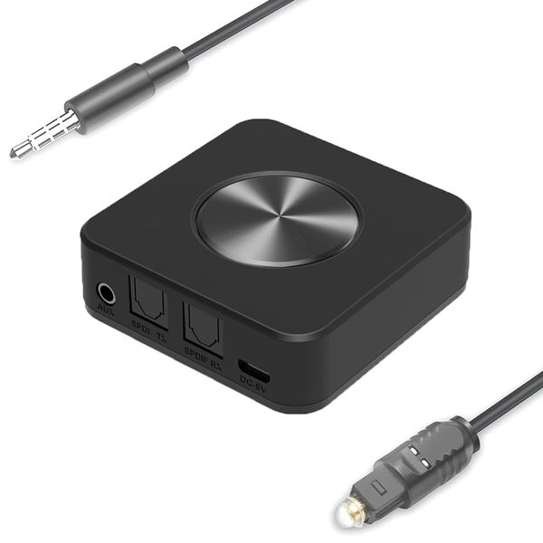 Ricevitore trasmettitore wireless Bluetooth 5.0CSR8675 Adattatore Aptx HD a bassa latenza Altoparlante ottico SPDIF Aux da 3,5 mm oTV