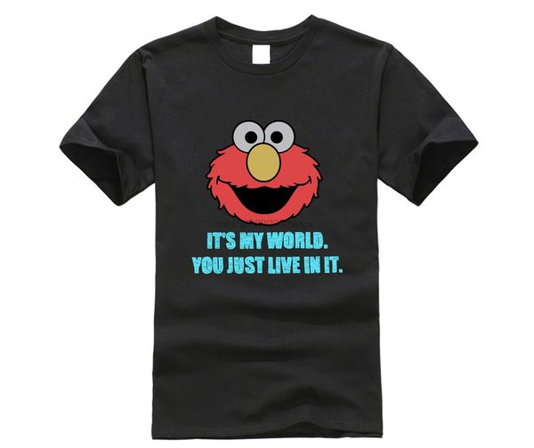 

elmo vintage t-shirt cookie monster sesame street mens 2020 fashion brand t shirt o-neck 100%cotton t-shirt