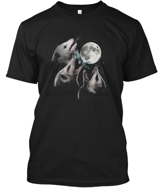 

3 opossum moon popular tagless tee t-shirt