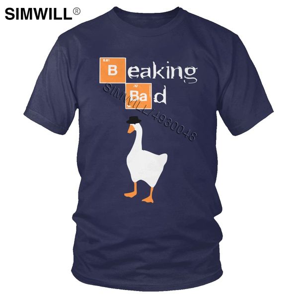 

funny untitled goose game t shirt men eco cotton breaking bad parody t-shirt short sleeve crew neck tshirt merchandise tee