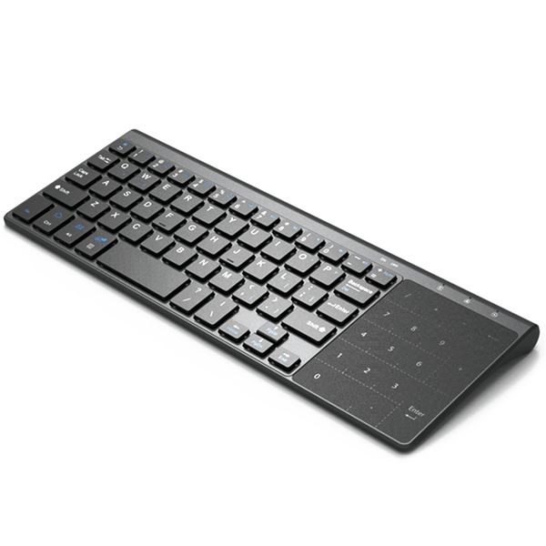 

usb 2.4g wireless keyboard for lapcomputer desksmart tv number touchpad numeric keypad for android windows