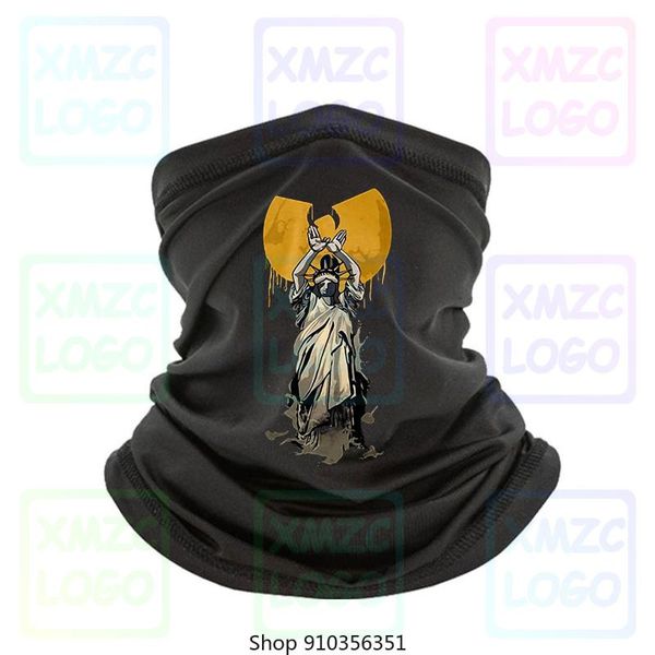 

statue of liberty wu tang clan bandana headband scarf bandana neck warmer women men, Blue;gray