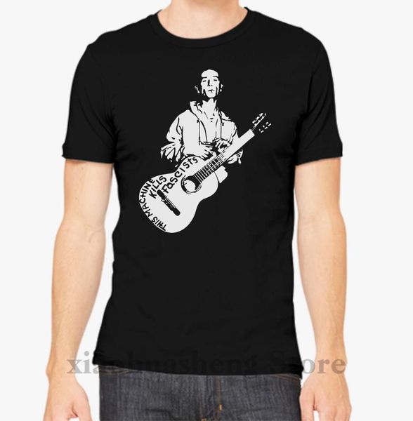 

woody guthrie t shirt men tshirt women tee 100% cotton funny print o-neck short sleeve t-shirt
