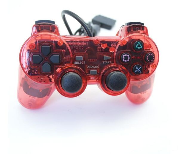 

factory direct game console handle double vibration handle ps2 208 handle product size 15.6*8.9*5.1cm