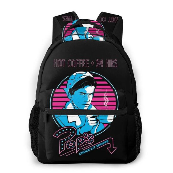 

riverdale new pattern knapsack 24 hours teens books backpack