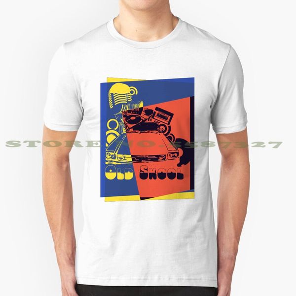 

retro old school pop art cool design t-shirt for men women