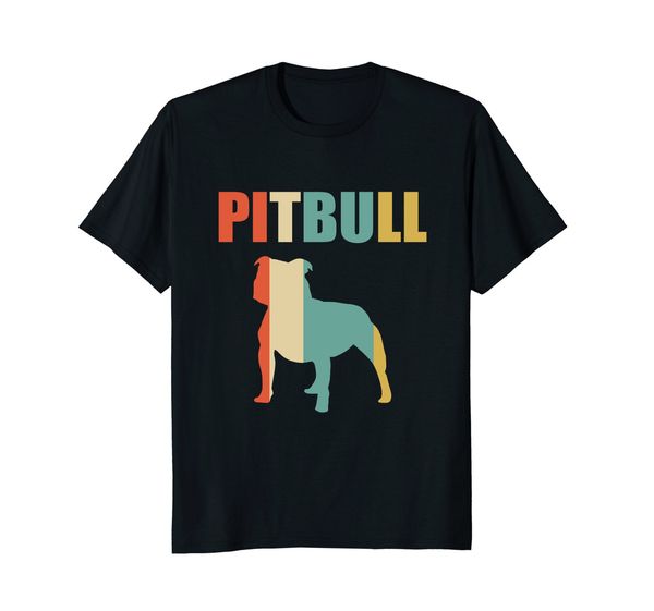 

2019 горячие продажи мода 100% хлопок pitbull vintage style футболка футболка