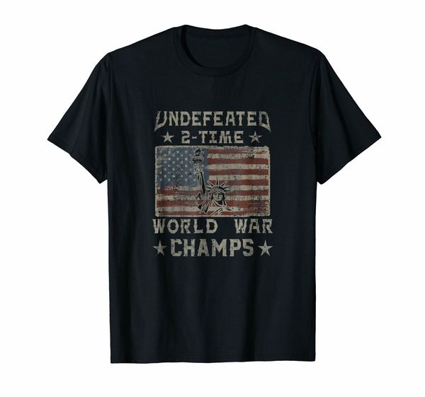 

black 2 время мировой войны champs июля 4th флаг t shirt 100 хлопок