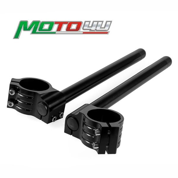 

47mm clip on bars motorcycle handlebars clip-ons cafe racer clamp fork
