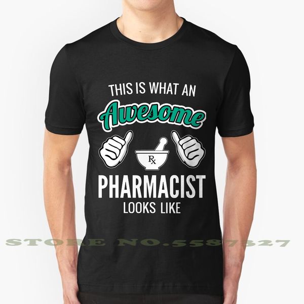 

this is what an awesome pharmacist looks like funny pharmacist gift black white tshirt for men women pharmacist pharmacists