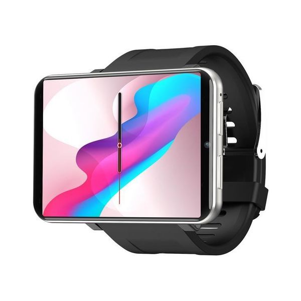

new 2.86 inch big screen smart watch gps position video telephone 4g sport silicone wristwatch with retail box