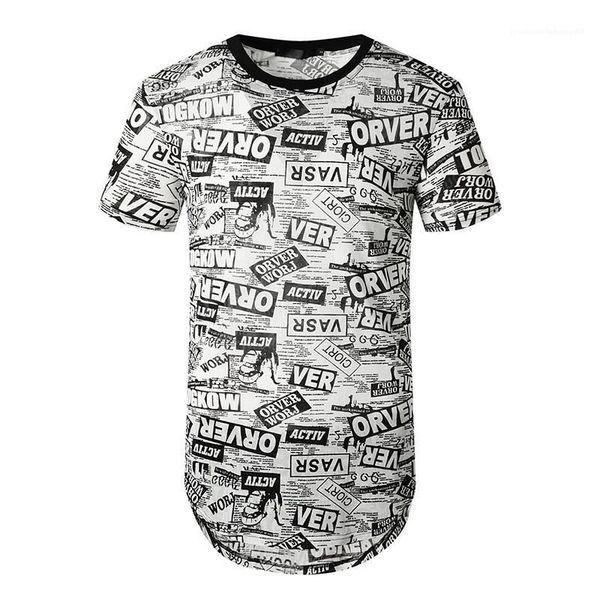 

tshirts мода 3d мультфильм щитовые tshirts вскользь с коротким рукавом экипаж шеи tshirts мужская одежда летняя мужская, White;black