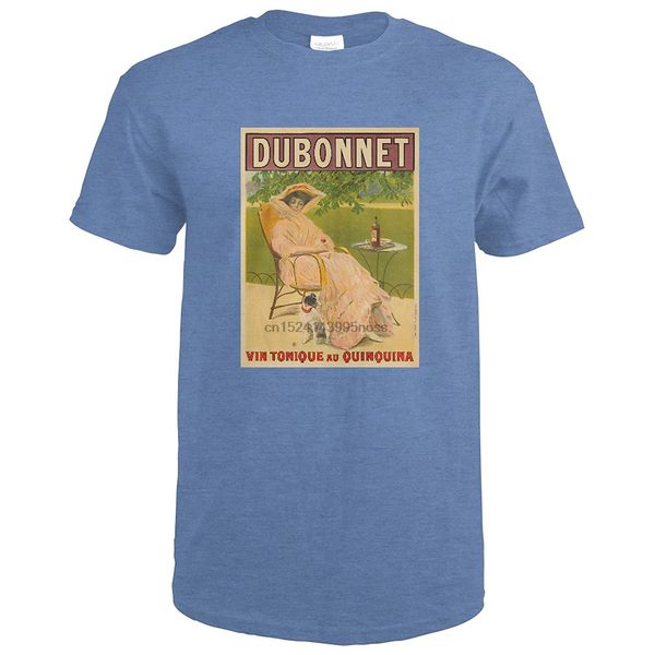 

dubonnet vintage poster (artist c. masson) france c. 1908 64046 (heather royal t-shirt large