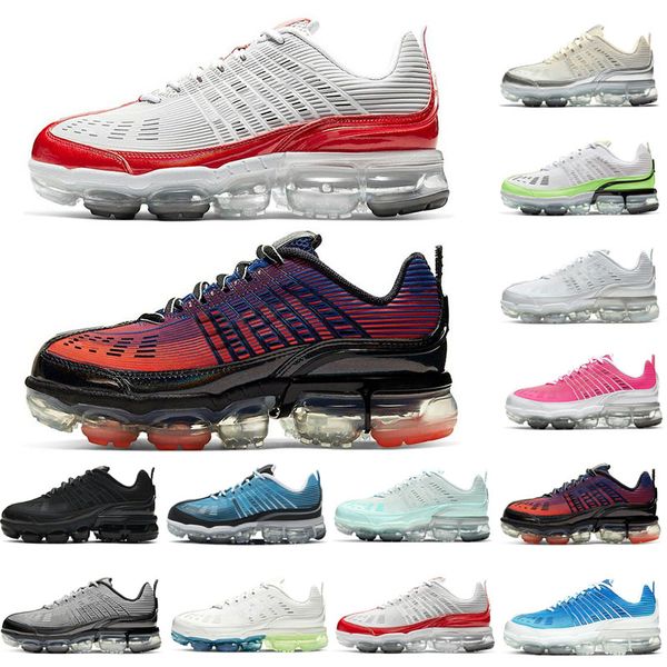 

new men women 360 running shoes university red varsity royal triple white black iridescent laser blue mens trainers sports sneakers 36-45