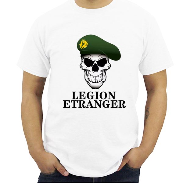 

new fashion men's t-shirt french legion etranger green berets print t shirt summer male short sleeve shirts cool tees