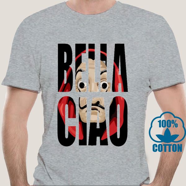 

0353a la casa de papel tshirt money heist tees tv series t shirt women t short sleeve house of paper funny female t-shirt
