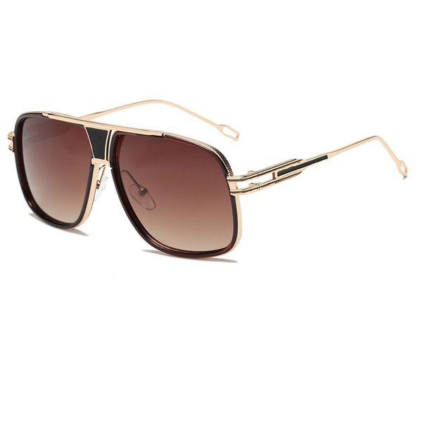 

half metal frame men sunglasses classic retro vintage sun glasses women brand designer sunglasses women uv400, White;black