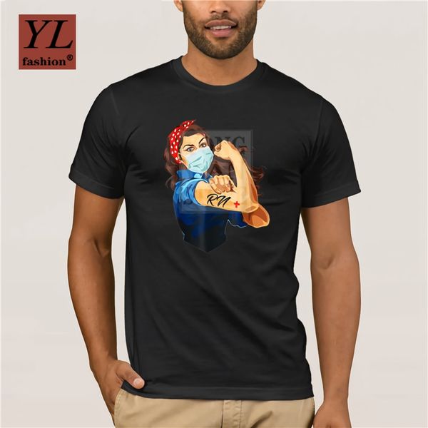 

модные креативный graphic t рубашки вверх рн медсестра мужчина клев с коротким рукавом футболка