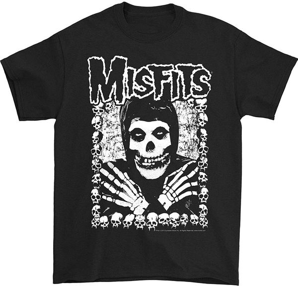 

the misfits i want your skulls tee black large tee shirt