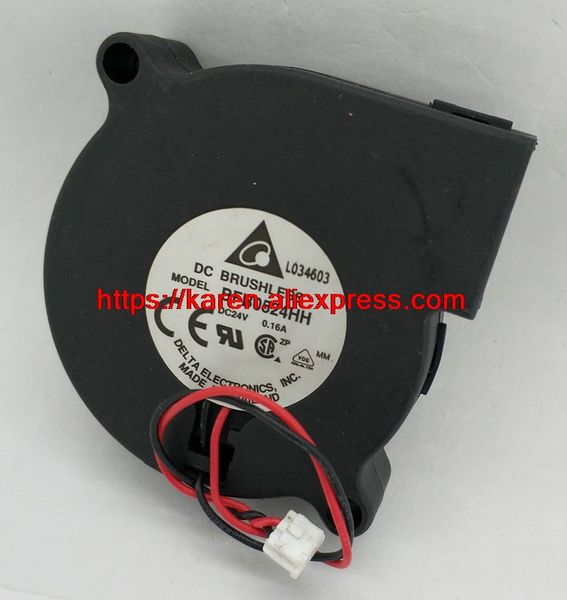 

fans & coolings delta bfb0524h bfb0524hh bfb0524l bfb0524m 5015 5cm 24v centrifugal turbine blower fan