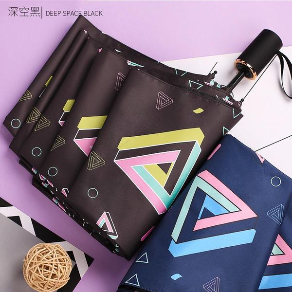 

umbrellas custom windproof geometrica formula womens women rain yada fashion figura folding student umbrella ys863 umbrellas for inkry