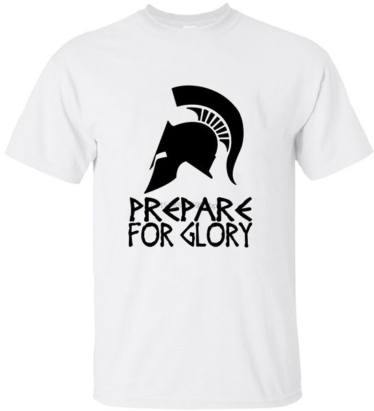 

summer fashion men t shirt sparta t shirt sparta prepare for glory t shirts cotton short sleeve greece men clothing top