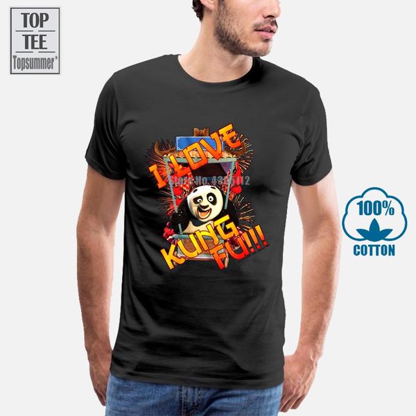 

kung fu panda i love кунг-фу для взрослых тенниска дети кино