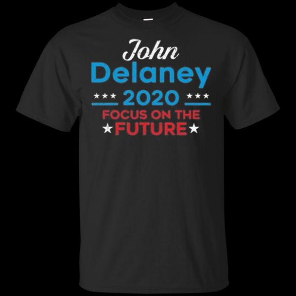 

john delaney for election president 2020 new black navy t-shirt for men s-3xl