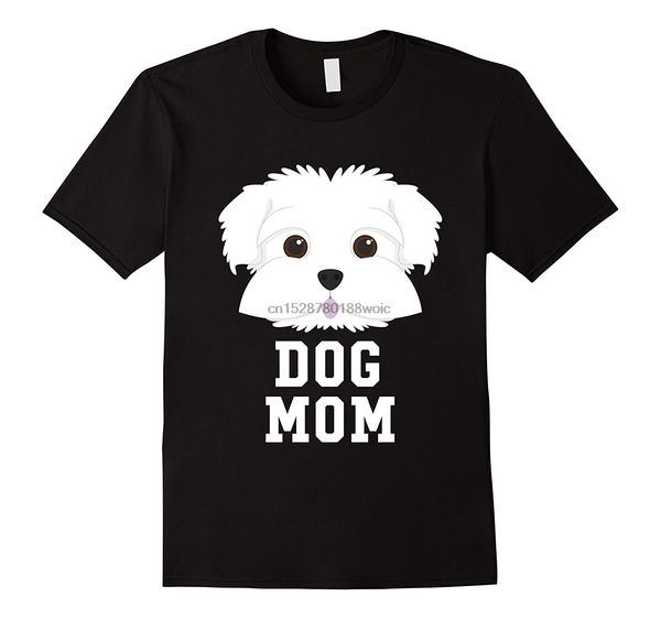 

dog mom maltese mothers day t shirt mens shirts short sleeve trend clothing men t shirt print cotton short sleeve t shirt