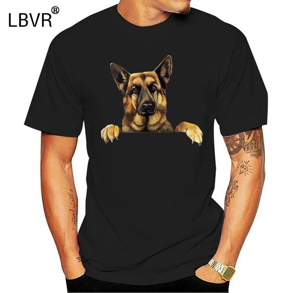 

german shepherd gifts cute funny german shepherd in pocket t shirt men women tee shirt custom print