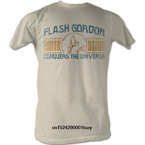 

funny t shirt men novelty women tshirt flash gordon conquer t-shirt