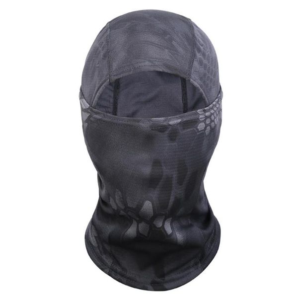 

cycling caps & masks mounchain camouflage riding fishing mask mc bcycling headscarf bike bandana headband tube scarf, Black